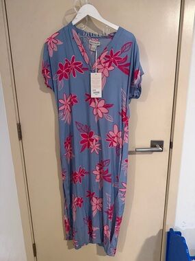 YIREH cocomoon Tide Maxi Dress in tiarw Breeze Pink Floral